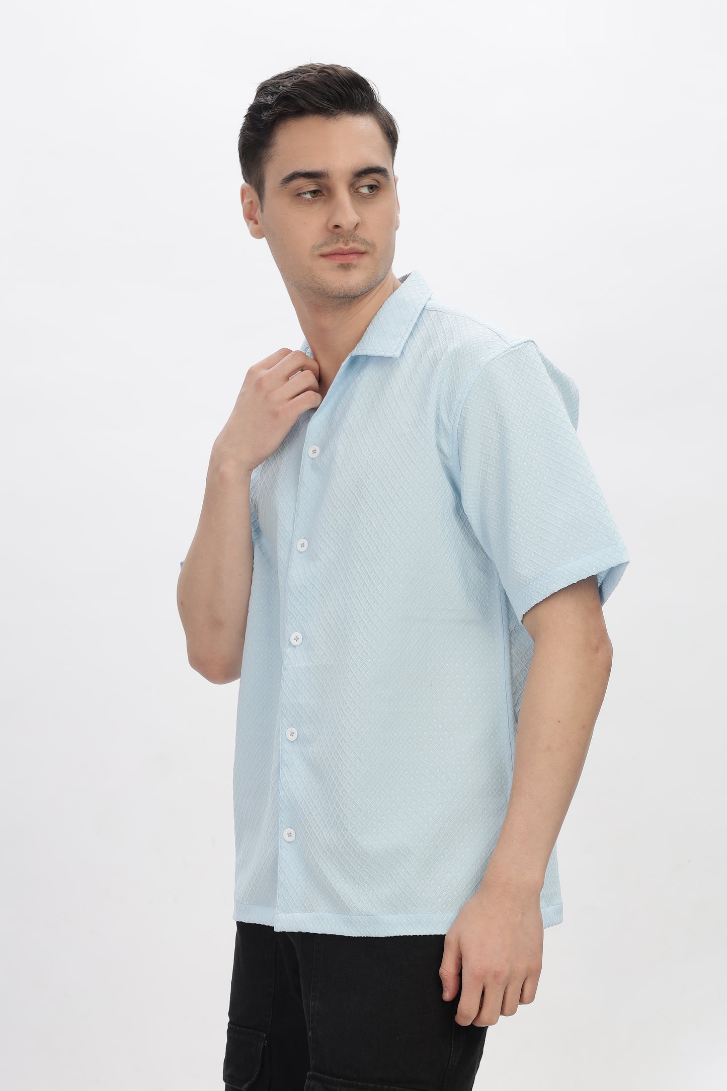 Sky Textured Shirt