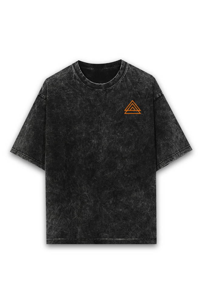 Dagger Acid Wash Oversized T-Shirts